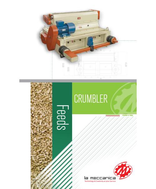 Animal feed crumbler 