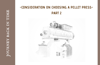 pellet press consideration 